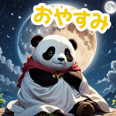 Panda Stickers for Everyday Greetings