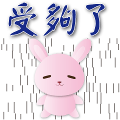 Practical everyday phrases-Q pink rabbit