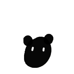 Black bear expressions