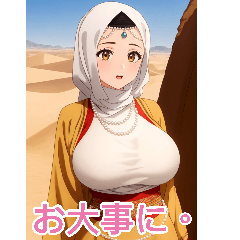 Anime Desert Girl (Daily Language 1)