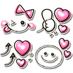 ぷっくり大人可愛い♡ハートmix - LINE スタンプ | LINE STORE ぷっくり大人可愛い♡ハートmix - LINE スタンプ | LINE STORE