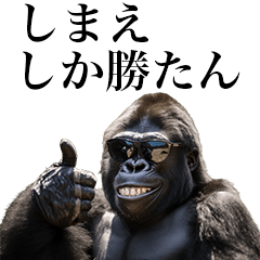 [Shimae] Funny Gorilla stamps to send