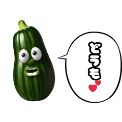 Zucchini Senpai's daily conversation