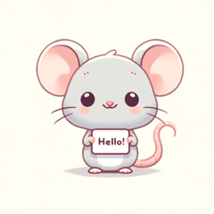 Mouse Sticker Set