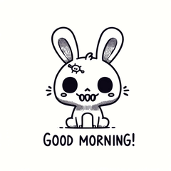 Zombie Bunny Sticker4