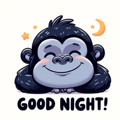 Cute Gorilla Stickers23