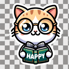 Smart Cat Emotion Stickers