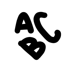 ตัวอักษรภาษาอังกฤษ (ABC) - V.1