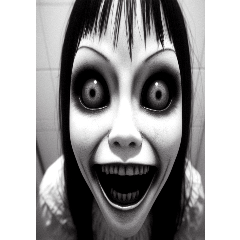 Fantasma feminino do banheiro de terror