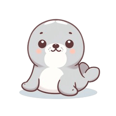 Cute Seal Healing Stickers