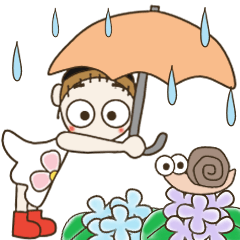 Rainy season and summer greetings