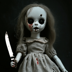 pop-up Ghost cursed doll Ghost horror2.5