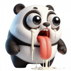 Chubby Panda's Love Confession