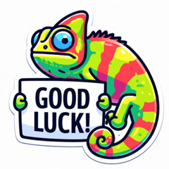 Colorful Chameleon Stickers23