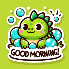 Green Iguana Stickers2