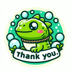 Green Iguana Stickers3