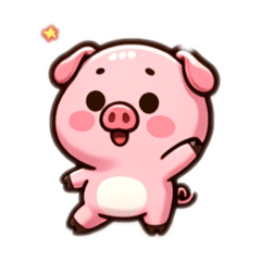 Cute Pig LINE Sticker Set – LINE stickers | LINE STORE