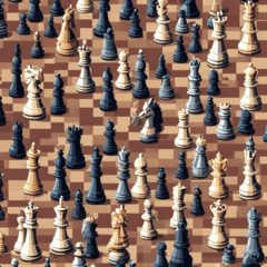 古怪的国际象棋棋子系列