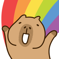 Kapi Capybara 21 - Pride Month Special