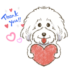 My Dog Stickers-Leo&Riku-