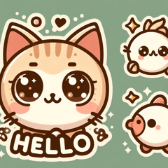 Cat Sticker Set23