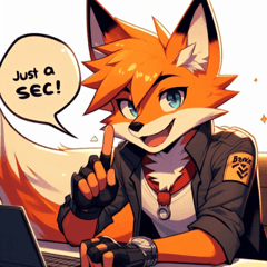 Blaze Fox Stickers