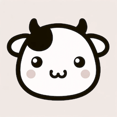Cute Cow Emoji Stickers
