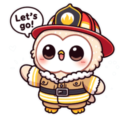 Firefighter Owl's Rescue Mission