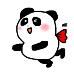 judy Panda Sticker01