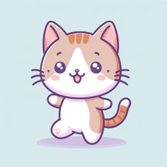 Cute neko Stickers