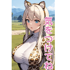 Anime Leopard Girl (Daily Language 1)