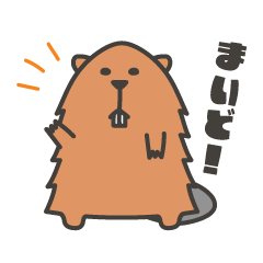 Beavers speaking the Kansai dialect