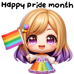 สาวน้อย : Happy Pride month (Big)
