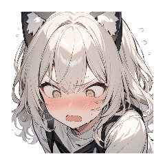 cat ear girls with various expressions