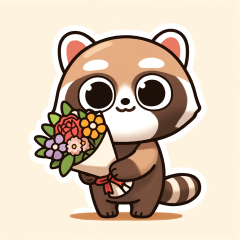 Flower Tanuki