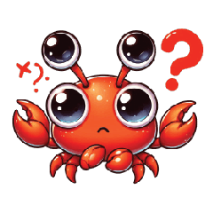 Troublesome little crab