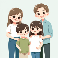 Friendly Family Stickers