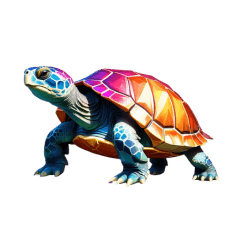 Polygon Stamp Turtle