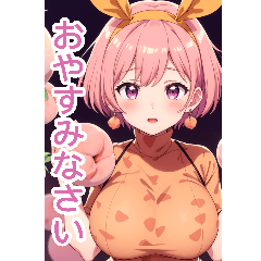 Anime Peach Girl (Daily Language 1)