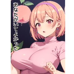 Anime Peach Girl (Daily Language 2)
