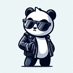 Cool Panda Stickers