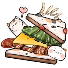 Let's make your cat a sandwich!