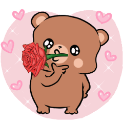 Dukdik Sweet Cute Bears (No Text)