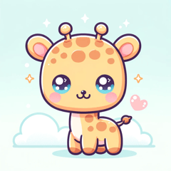 Cute Giraffe Stickers1