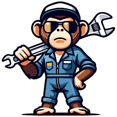 Monkey worker's tools