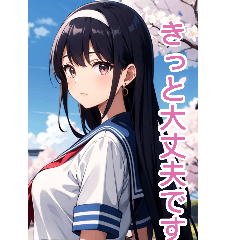 Anime sailor costume daily language 1