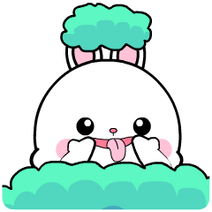 Lovely Rabbit 18 : Pop-up stickers