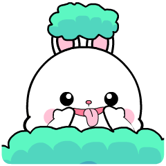 Lovely Rabbit 18 : Pop-up stickers – LINE stickers | LINE STORE