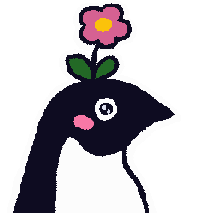 moving!!penguin sticker