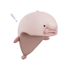 Blobfish and Friends Animation Sticker